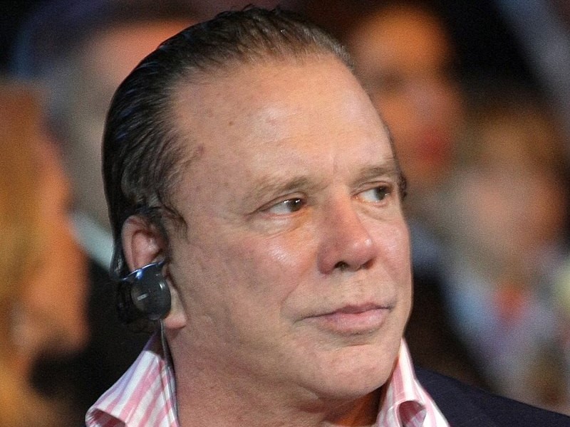 Is Mickey Rourke Gay?